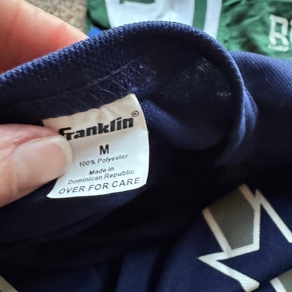 Franklin Dallas Cowboys Blue Jersey Boys Size Small Football Stars - Picture 3 of 3